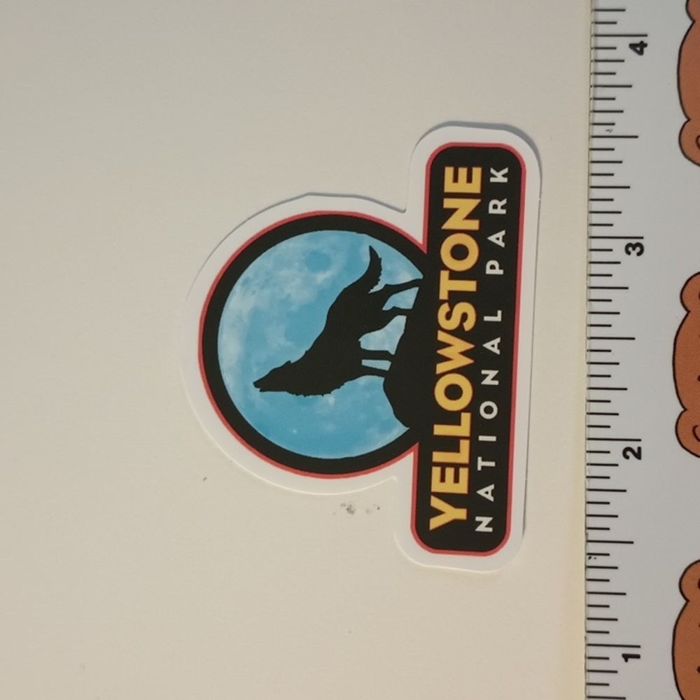 10/$10 National Park Phone Laptop Tablet Sticker Decal Yellowstone Vacation